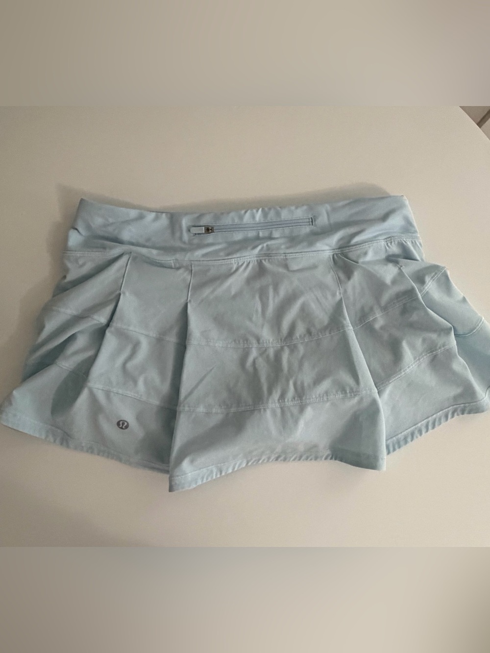 Lululemon Pace Rival Sky Blue Athletic Skirt